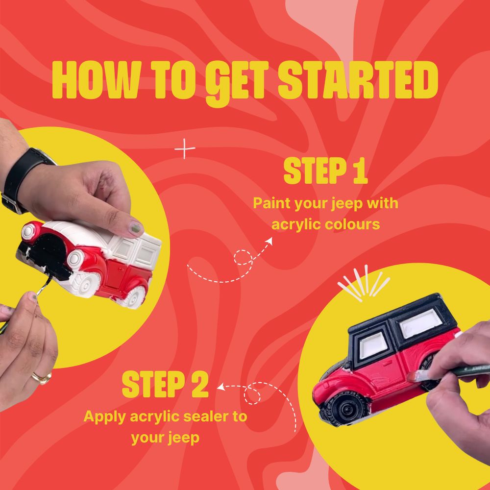 DIY Jeep Planter Kit