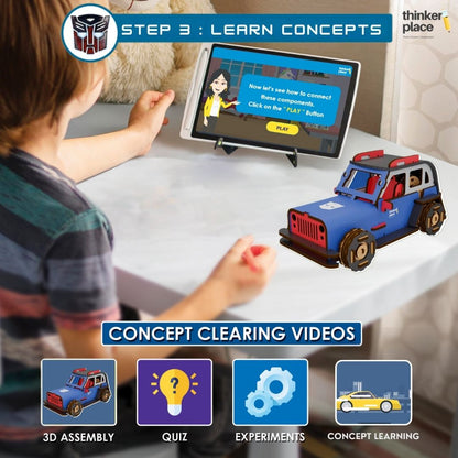 Transformers Optimus Prime DIY Car- Learn about Friction