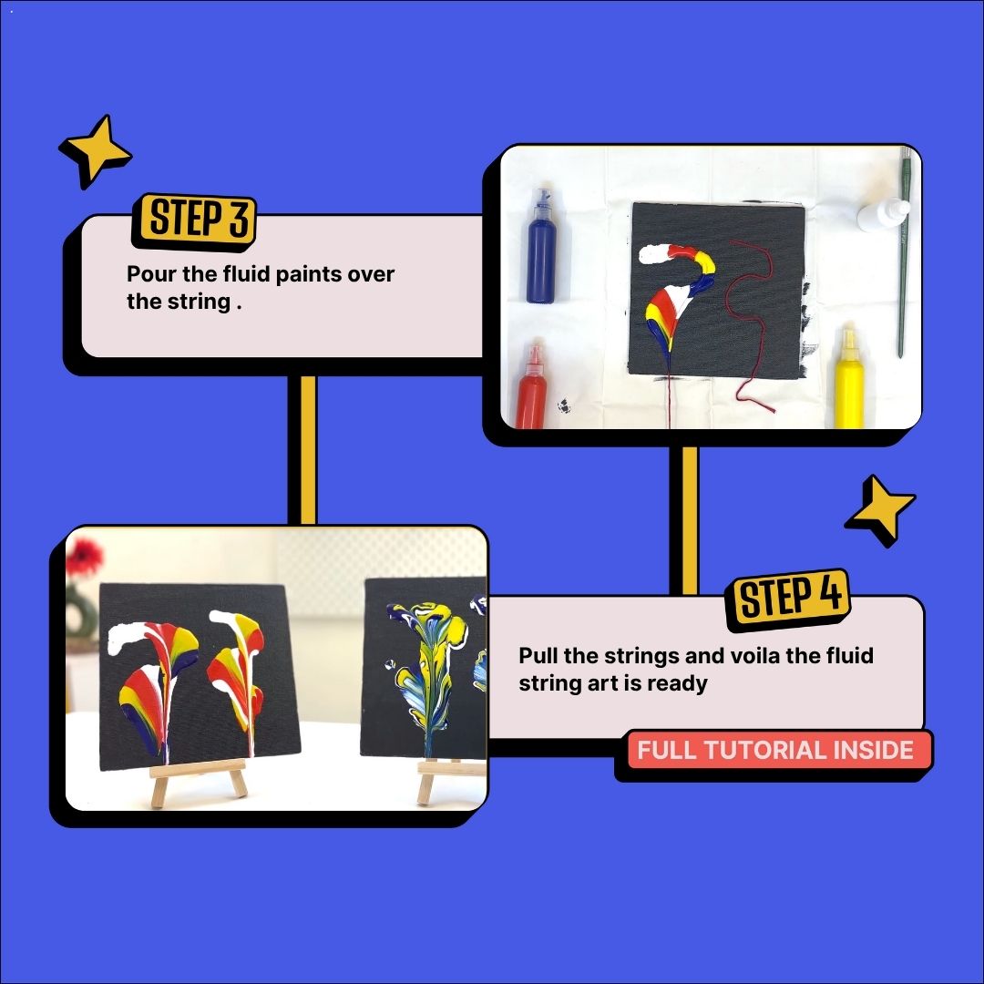 DIY Fluid String Art Kit
