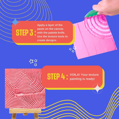 DIY Texture Painting Kit