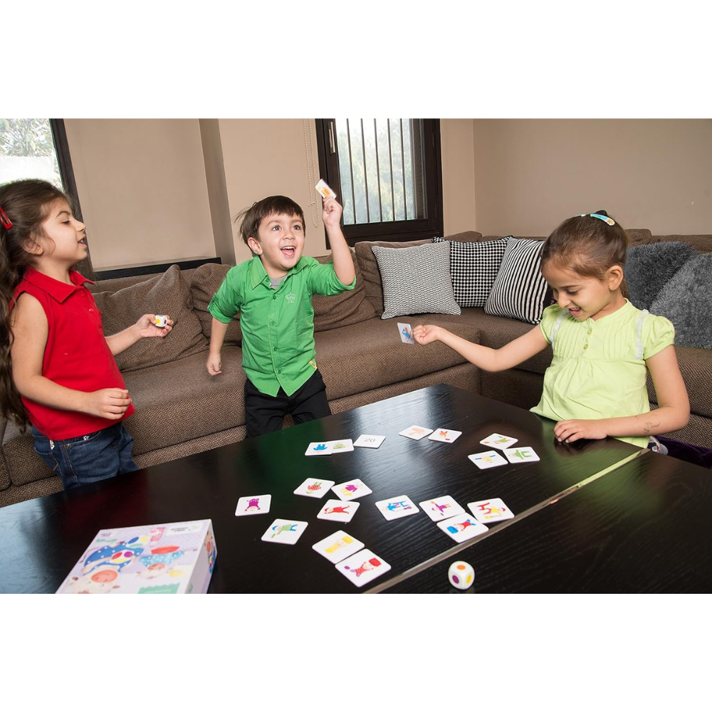 Chalk and Chuckles Pyjama Party Fun Educational Colour Matching | Logic Preschool Brain Game for Kids