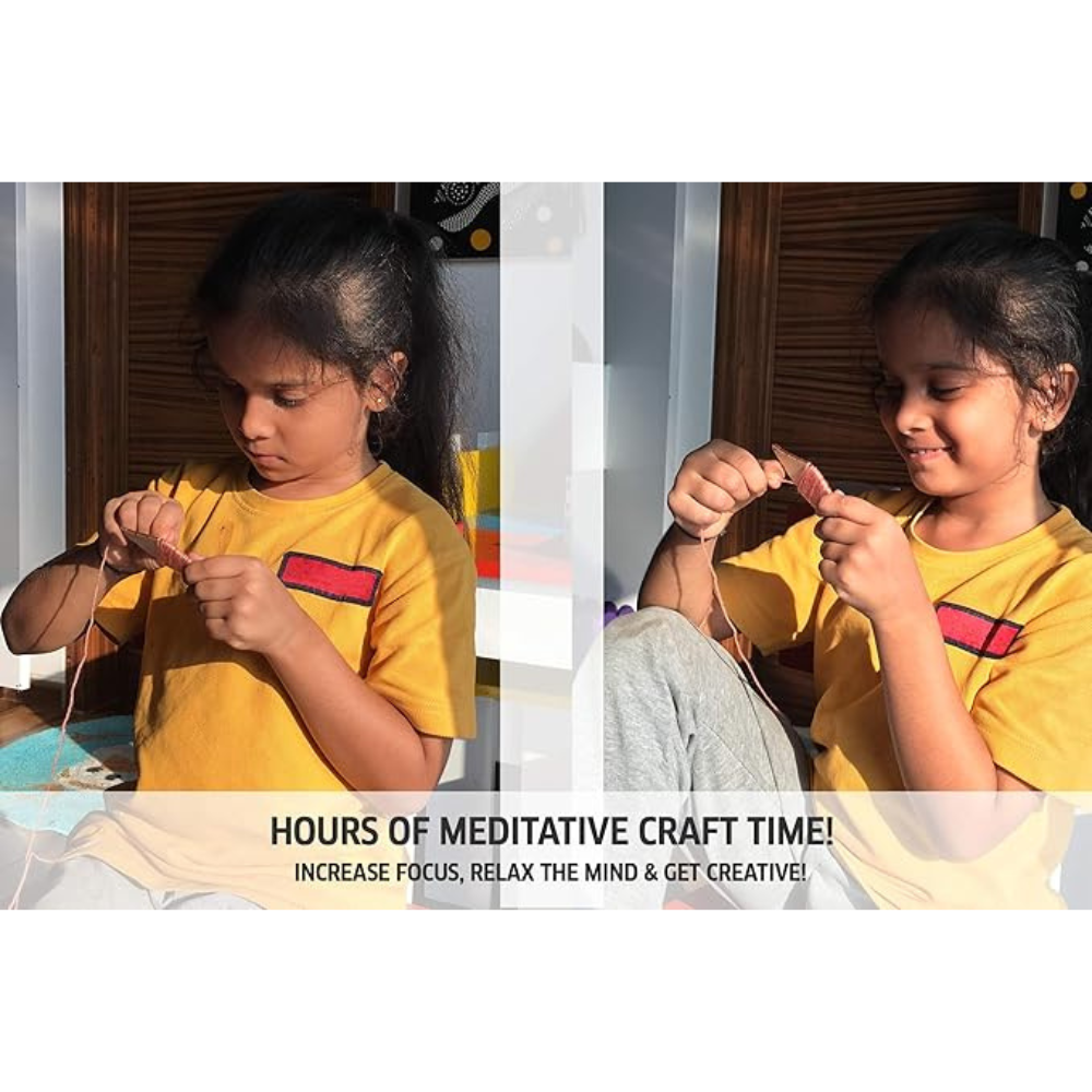 Chalk and Chuckles Art & Craft Kit for Kids - Make Your Own Bird Hanging | Age 8-14 | Diy Kit