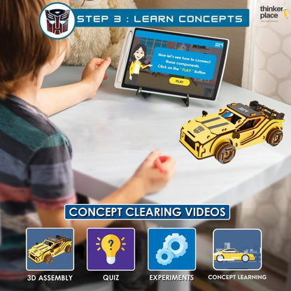 Transformers Bumblebee DIY Car- Learn about Energy