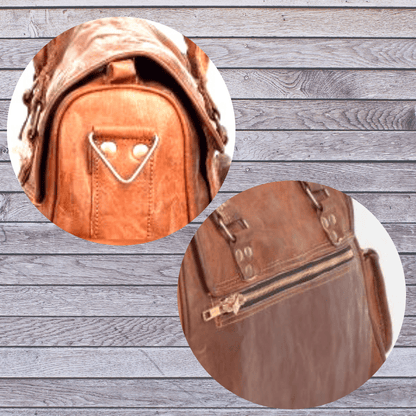 Craftshades – 13 Inch Handcrafted Leather Women’s brown Tote Bag | 100% Genuine Leather