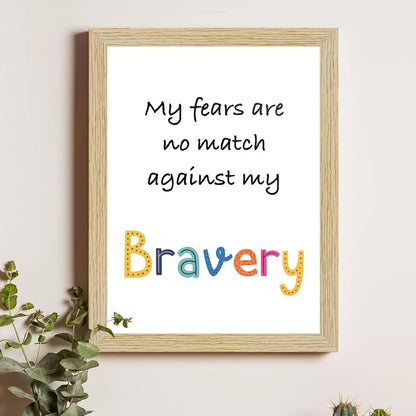 ArtX Paper Motivational-04 Quotes Wall Paintings Set of 6