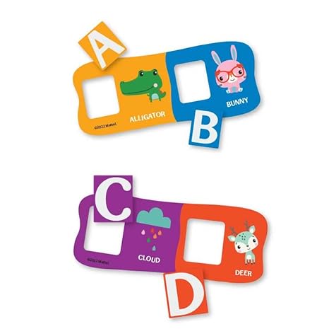 Fisher Price Early Learning Alphabets Puzzles 39 Pieces Alphabet Matching Puzzles for Kids Children Age 2+ Years & Above