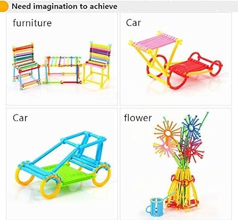 FunBlast Building Block Toy for Kids Creative Educational Toys Geometric Block Building