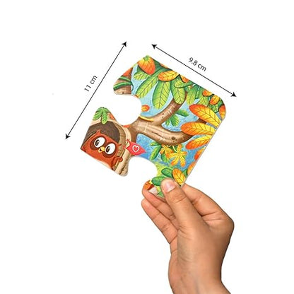 Frank Aeroplane Floor Puzzle (15 Pieces) Fun & Educational for Focus and Memory - 15202