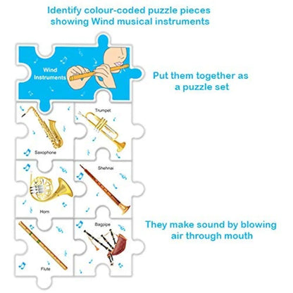 Toykraft: Kids Puzzle - Orchestra | Fun & Learning Toys for Kids | Educational Games for 5-7 Year Kids | Educational Toys for 5-7 Years | Kids Learning Toys for 5-7 Years