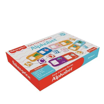 Fisher Price Early Learning Alphabets Puzzles 39 Pieces Alphabet Matching Puzzles for Kids Children Age 2+ Years & Above