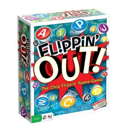 Funskool Games Flippin Out Party & Family Games The chip Flipping Name Game