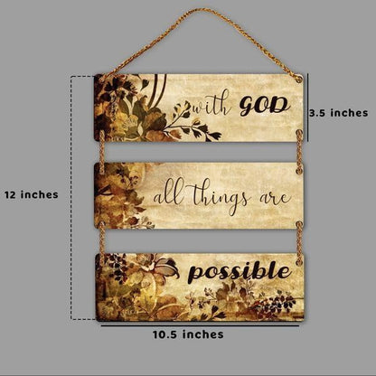 Sehaz Artworks Wall Decor Items for Bedroom Decorative Items for Home Bible Verse Christian-3-0008