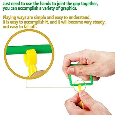 FunBlast Building Block Toy for Kids Creative Educational Toys Geometric Block Building