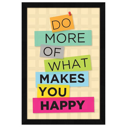 ArtX Paper Motivational Quotes Framed Wall Art Painting