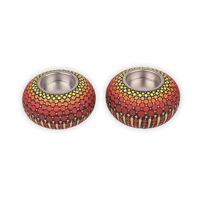 Hobby India Diy Diwali Candle Holder Painting Kit – Handcrafted Wooden Tealight Holders With Painting Supplies | Festive Home Decor