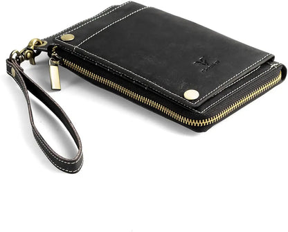 Goatter Hunter Leather Phone & Passport Holder Wallet/Card Holder