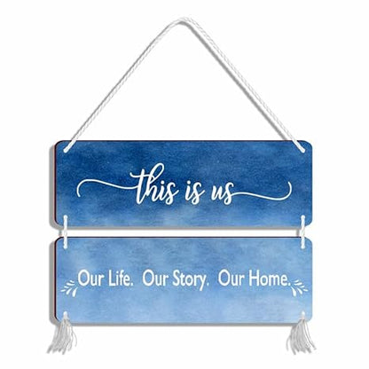 Blue Finch Wall Hanging Decor This Is Us Wall Decor For Living Room Decor Bedroom Decor