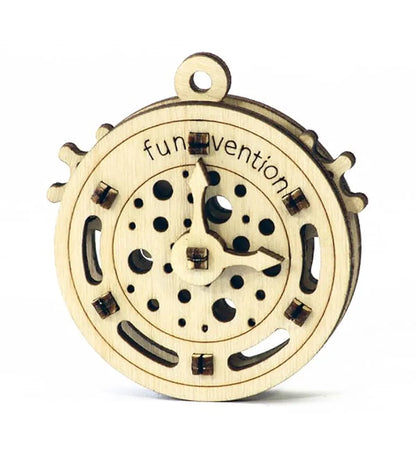 Funvention- for Little Scientist in Every Kid Fun Models DIY Miniature Mechanical Self Assembly Wooden Models- Set of 4