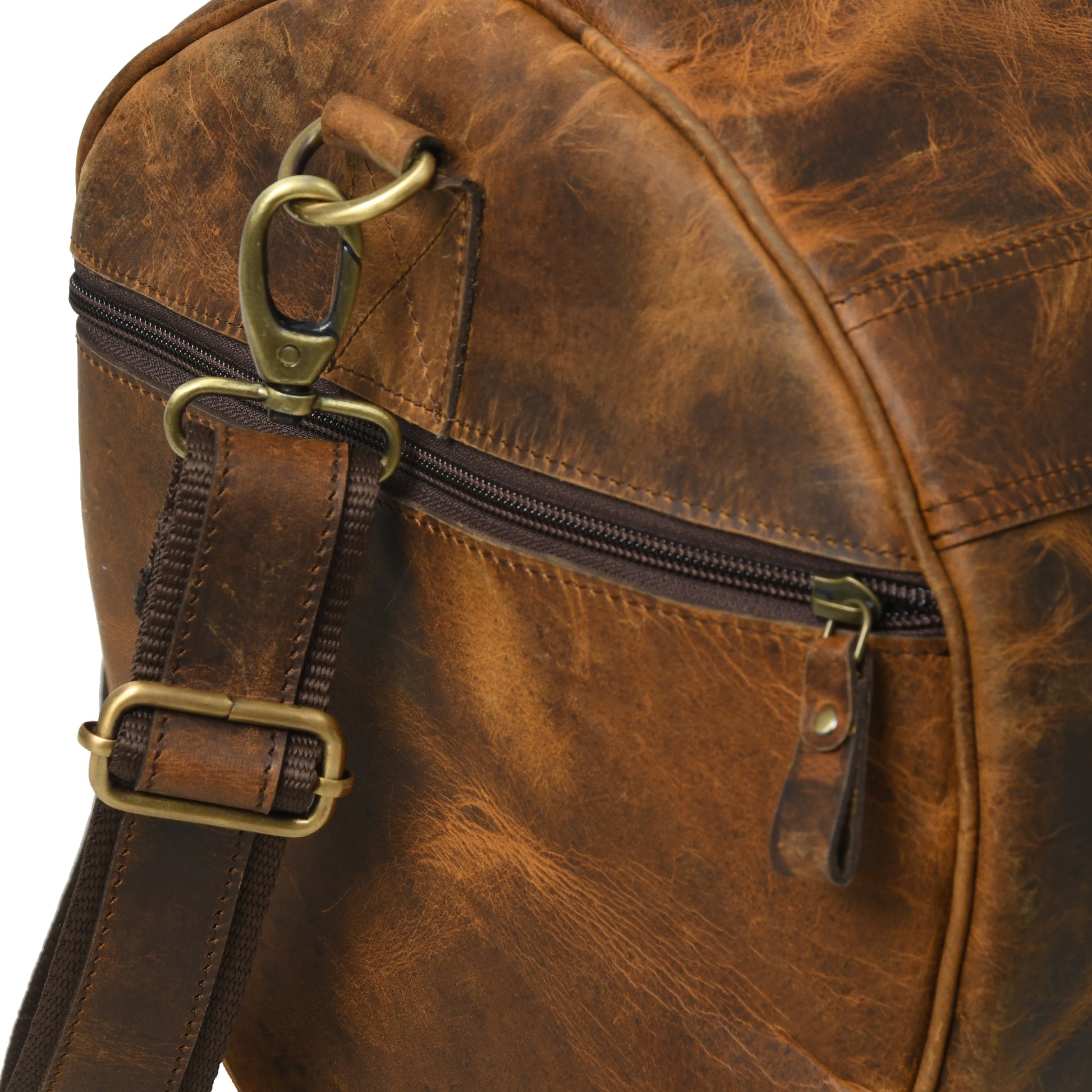 CraftShades 24 Inch buffalo leather duffle bag – Travel,Gym
