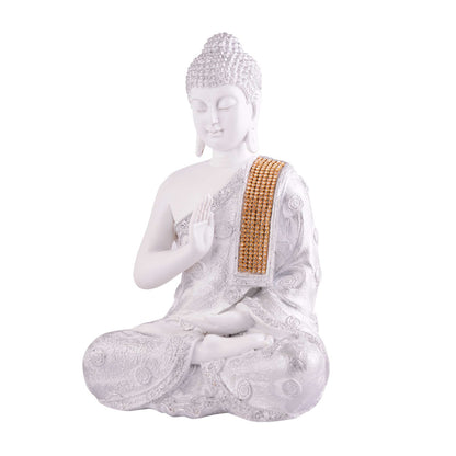Buddha Idol Statue Showpiece Gift Gifting Item Polystone Home Decor Decoration