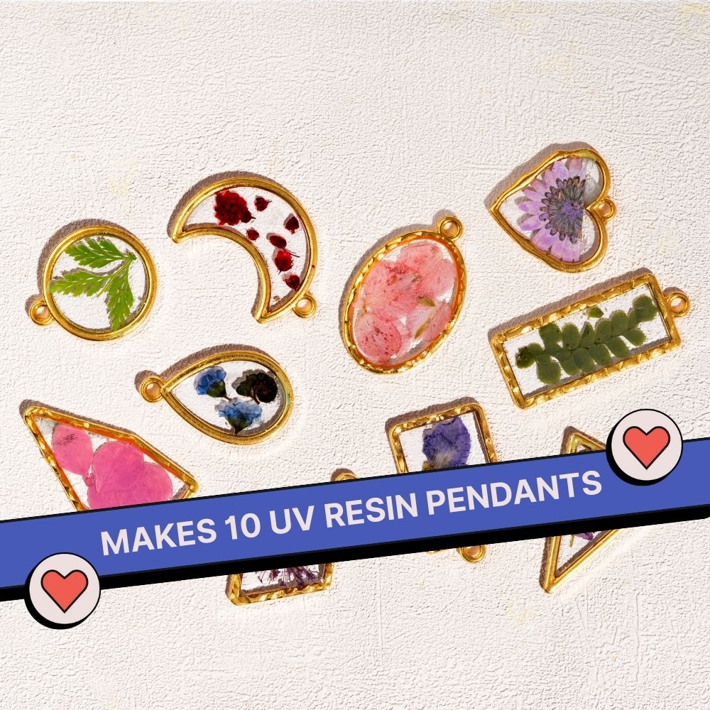 DIY UV Resin Pendant Kit