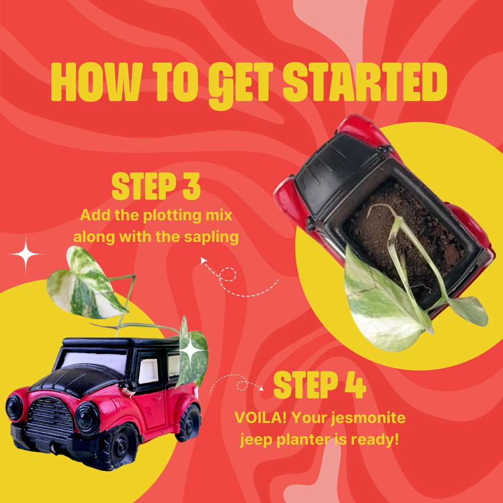 DIY Jeep Planter Kit