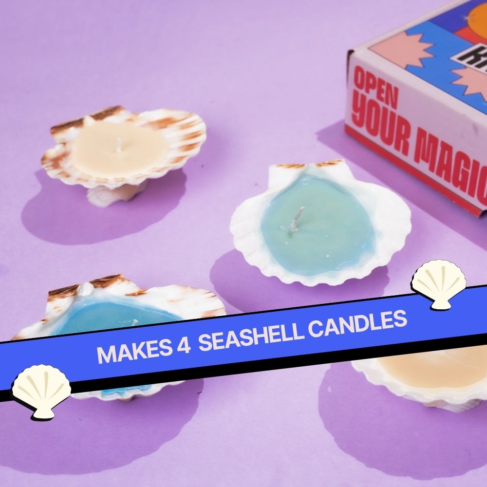 DIY Shell Candle Kit