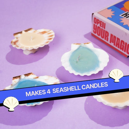 DIY Shell Candle Kit
