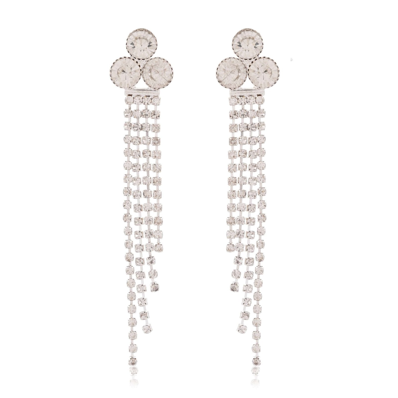 Women’s Indo Western Teardrop Shaped Party Wear Ethnic Stud Earrings for Women