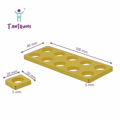 Tantrums Colourful Numicon Math Counting Magic Game Teach Counting Numbers Addition Subtraction to Kids from 3 Years to 5 Years