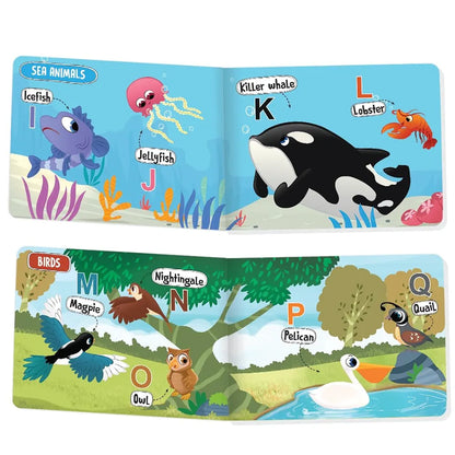 The Book Tree Picturepedia of Alphabet I Board Book for Kids Age 2+ I Bright & Colourful Pictures I Easy-to-Read Word Labels I Builds Vocabulary I Early Learning Picture Books for Children by Majestic Book Club