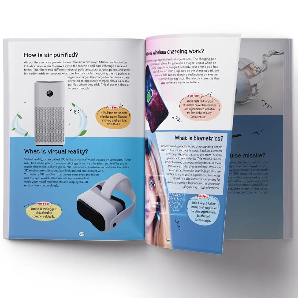 Majestic Book Club’s Big Book of Science and Technology | Fact Book for Kids Age 8+ | 365 Amazing Facts | Fun and Educational Encyclopedia