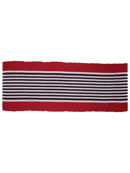 Saral Home Stripe Designer Soft Cotton Durable & Washable Multipurpose Runner