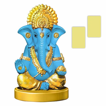 Jd Fresh Ganesh Idol for Home - Blue