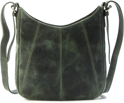 Goatter Hunter Leather Sling Cross-BodyBag for Girls And Women,