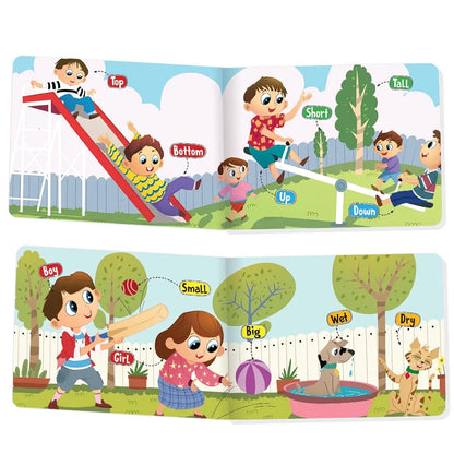 The Book Tree Picturepedia of Opposites I Board Book for Kids Age 2+ I Bright & Colourful Pictures I Easy-to-Read Word Labels I Builds Vocabulary I Early Learning Picture Books for Children by Majestic Book Club