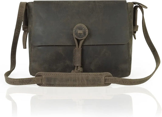 Goatter Hunter Leather 9" Inch Crossbody/Sling Messenger Bag For Girls And Womens, GTHT-17