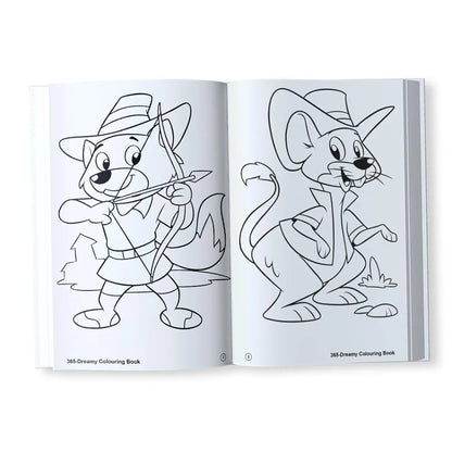 365 Dreamy Colouring Book for Kids | Jumbo Colouring & Activity Book with 368 Pages | Fun Gift for Boys & Girls Ages 3+ | Improves Creativity, Focus & Fine Motor Skills By Majestic Book Club