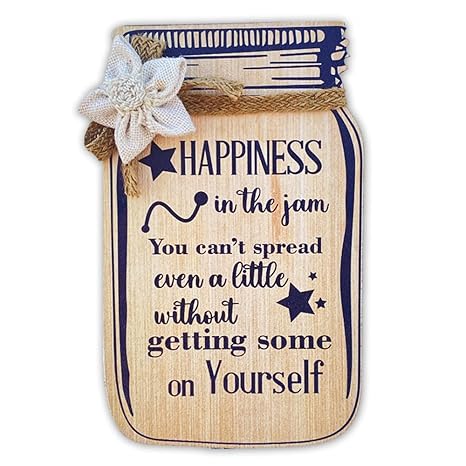 Sehaz Artworks Wooden Jar Wall Hangings Home Decor Items Home Decoration Items - Jar-0008