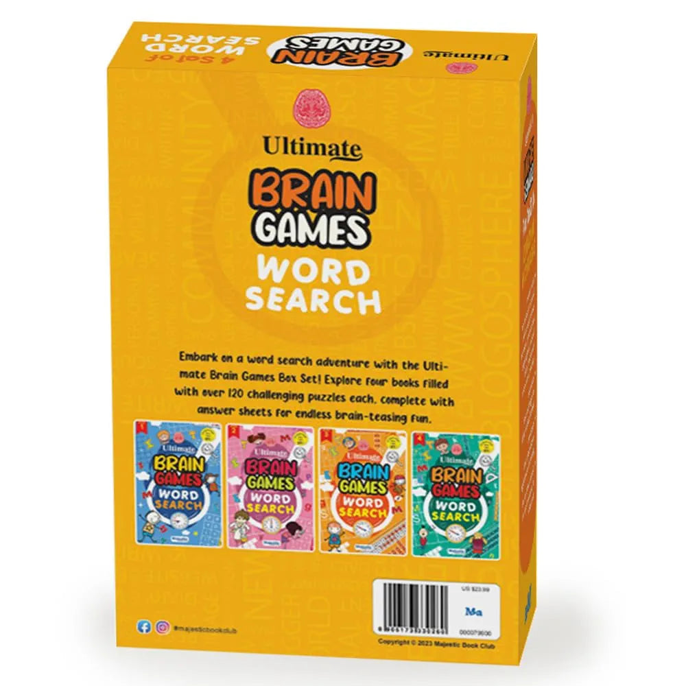 Word Search Activity Book for children Age 3+ years The Ultimate Brain Games Brain Booster Activities Early Learning Enhance Vocabulary English Activity Book | The Book Tree Books