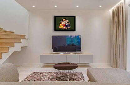 Lifehaxtore Raasleela Radha Krishna Art Framed Painting Model 3