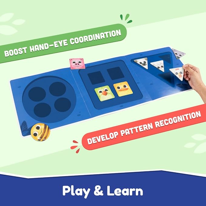 Bloomingo Learning Kit | Shapes and Colours on My Farm | Activity Sheet & Progress Tracker