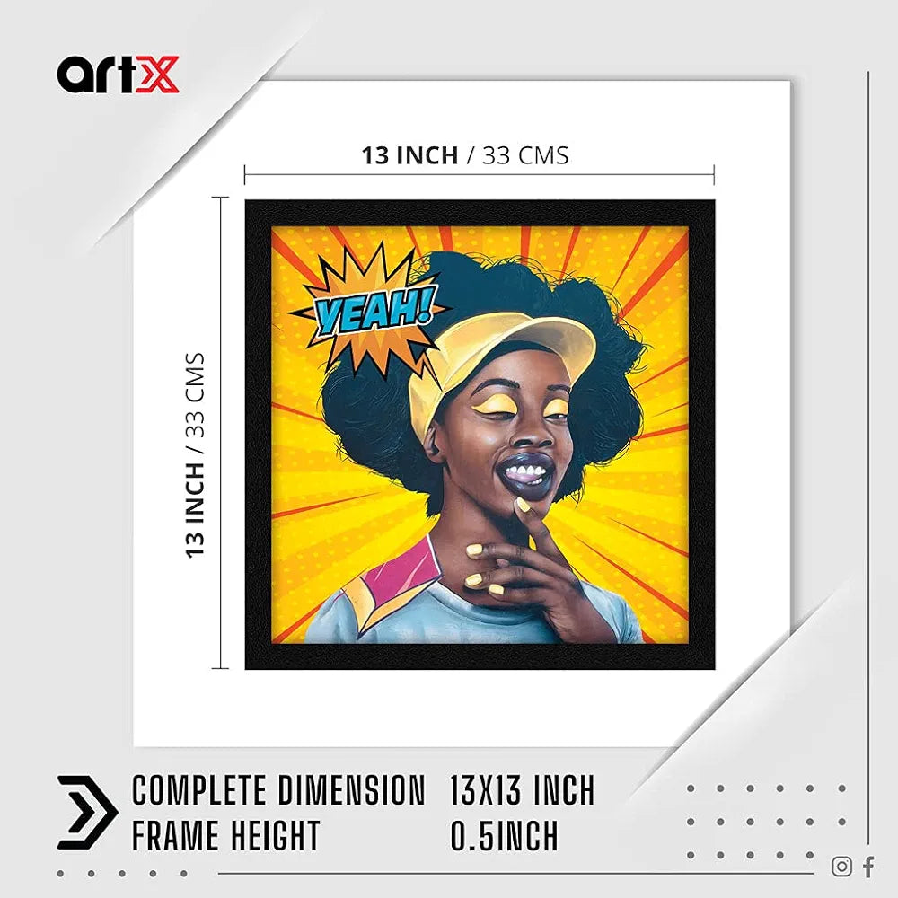 ArtX Paper Pop Art AXB00286-POP Wall Art Multicolor Abstract