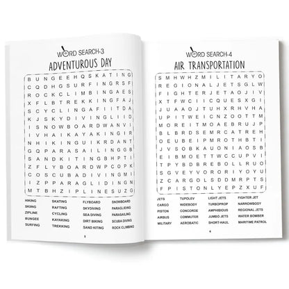 Word Search Grade 1 for Kids  - Ultimate Brain Games: 120+ Fun and Educational Puzzles to Boost Vocabulary and Reading Skills | The Book Tree Books