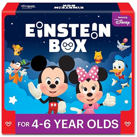 Einstein Box Featuring Disney Gift Toys for Kids Learning and Educational Toys