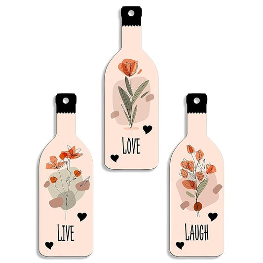 Sehaz Artworks Wood Decoration Items for Living Room Decorative Items for Home Wall Decoration