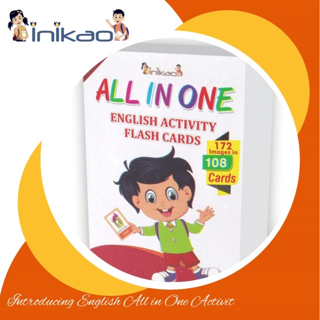 Firstcry Intelliskills Premium 7-in-1 Brain Boosting Non-tearable Flash Cards for Kids | 190 Cards | 1+ Years | Montessori Education Toy for Toddlers