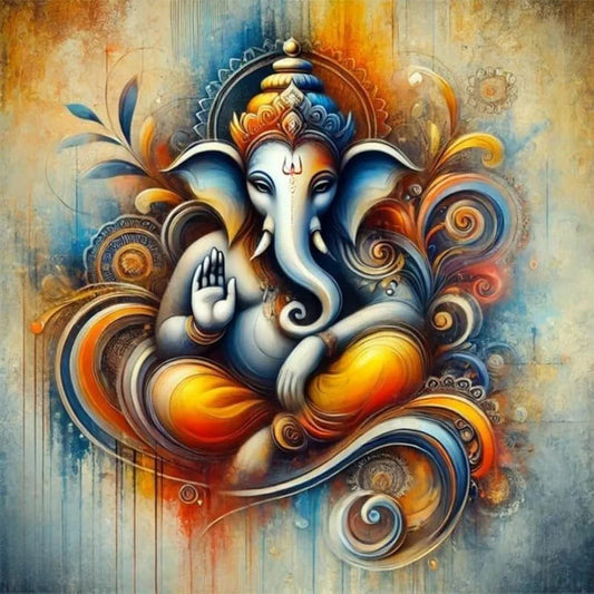TULIP N TURTLE SIDDHIVINAYAKA DIY Acrylic Paint by Number Kit for Adults Beginner Canvas Painting by Number Acrylic Painting. Wall Decoration DIY Painting Kit for Adults