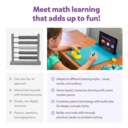 PlayShifu Plugo Count AR-Powered Math STEM Toy with Numbers and Arithmetic Operators for Kids - 250+ Story-Based Interactive Math Challenges Fun Learning, Interactive Game 
