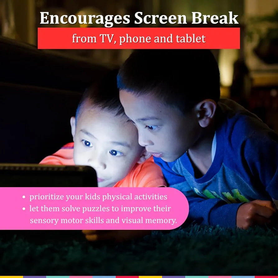 Playhills Wooden Puzzle Colourful Bugs and Insect Kingdom 60 Puzzle Pieces, Ideal Holiday/Birthday Gift for Kids 3,4,5,6,7 Years